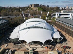 Pioneering roof replacement completes at University of Nottingham’s Central Building photo